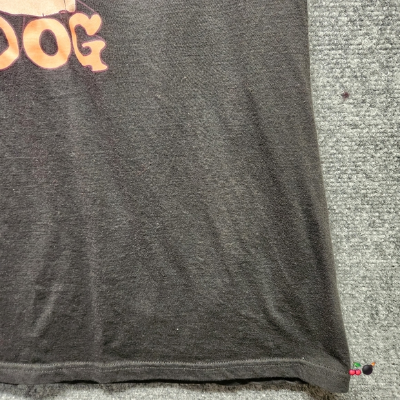 Dog Limited T-Shirt Womens Large Black Adopt A Dog Rainbow Graphic Tee - Picture 5 of 11